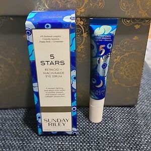SUNDAY RILEY 5 Stars Retinoid & Niacinamide Eye Serum Full size 0.5 fl.oz
